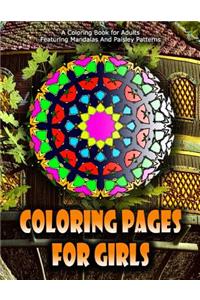 COLORING PAGES FOR GIRLS - Vol.2