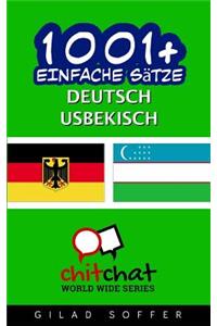 1001+ Einfache Sätze Deutsch - Usbekisch