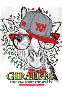Giraffe Coloring Books for Adults