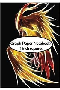 Graph Paper Notebook - 1 Inch Squares - Trees: Graph Paper, 1 Inch Squares