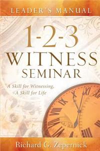 1-2-3 Witness Seminar Leader's Manual