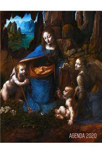 Léonard de Vinci Agenda Hebdomadaire 2020