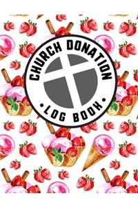 Church Donation Log Book