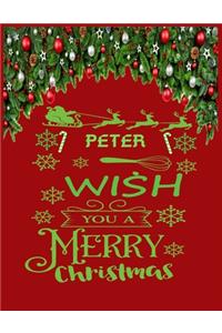 PETER wish you a merry christmas