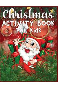 Christmas Activity Book For Kids