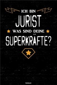 Ich bin Jurist was sind deine Superkräfte? Notizbuch