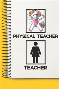 Physical Teacher Awesome unicorn Tutor Gift For Best Physical Teacher A beautiful personalized