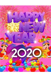 Happy New Year 2020 journal notebook