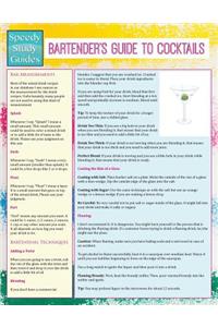 Bartender's Guide To Cocktails (Speedy Study Guides)