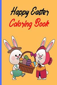 Happy Easter Coloring Book