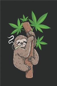 Sloth smokes weed