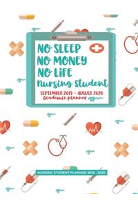 No Sleep No Money No Life Nursing Student