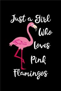 Just A Girl Who Loves Pink Flamingos