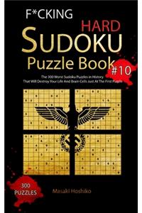 F*cking Hard Sudoku Puzzle Book #10