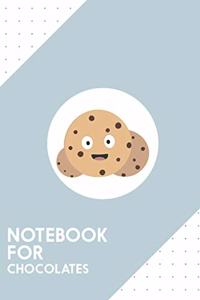 Notebook for chocolates