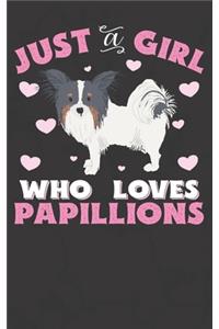 Just A Girl Who Loves Papillions