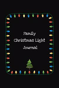Family Christmas Light Journal 2019