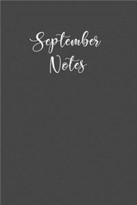 September Notes