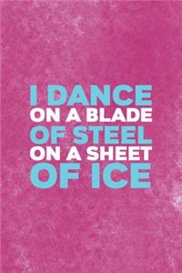 I Dance On A Blade Of Steel On A Sheet Of Ice