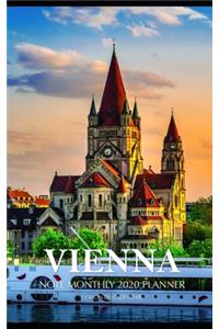 Vienna Note Monthly 2020 Planner 12 Month Calendar