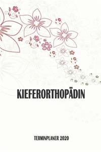 Kieferorthopädin - Terminplaner 2020