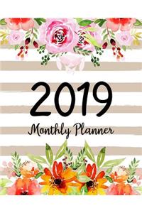 2019 Monthly Planner