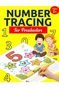 Number Tracing Book for Preschoolers