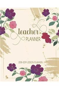 2018-2019 Teacher Planner Lesson Planner