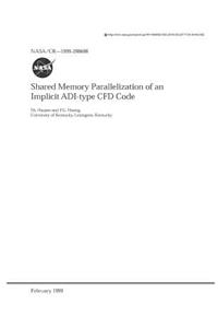 Shared Memory Parallelization of an Implicit Adi-Type Cfd Code