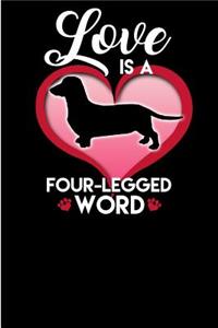 Love is a Four Legged Word