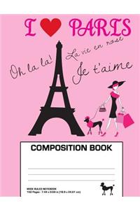 Paris Composition Book