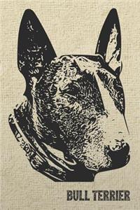 Brindle Bull Terrier Notebook