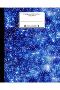 Unruled Composition Notebook. 8 X 10. 120 Pages. Winter and Christmas Time