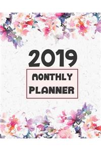 2019 Planner Monthly