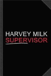 Harvey Milk Supervisor Vintage Journal Notebook