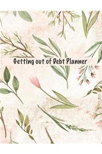 Getting Out of Debt Planner