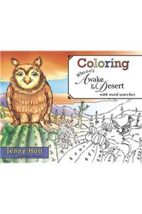 Coloring Who-O-O's Awake in the Desert