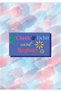 Check & Debit Card Register