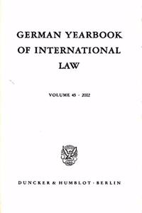 German Yearbook of International Law / Jahrbuch Fur Internationales Recht