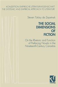 Social Dimensions of Fiction