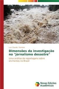 Dimensões da investigação no 