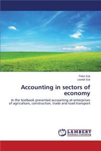 Accounting in sectors of economy