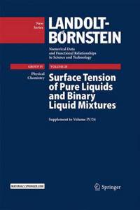 Surface Tension of Pure Liquids and Binary Liquid Mixtures