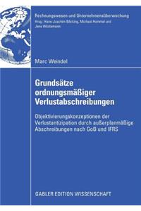 Grundsätze Ordnungsmäßiger Verlustabschreibungen