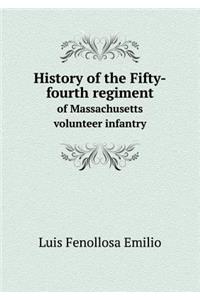 History of the Fifty-Fourth Regiment of Massachusetts Volunteer Infantry