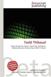 Todd Thibaud