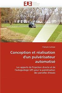Conception Et Réalisation d''un Pulvérisateur Automatisé