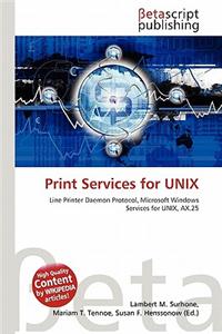 Print Services for Unix