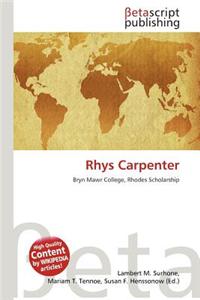 Rhys Carpenter