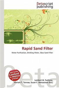 Rapid Sand Filter